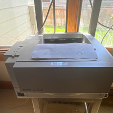 HP LaserJet 6P Black & White Laser Printer 600 DPI 8 ppm 2MB IrDA Tested Works picture