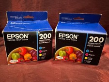 *Read* 2x EPSON 200 DURABrite Ultra Ink Standard Capacity Black & Color Combo picture