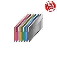 Outus 130 Pcs Stylus Pens Bulk for Touchscreens 10 Colors picture