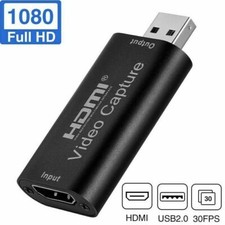 HDMI to USB Video Capture Card 1080P Recorder Phone Game Video Live Streaming US picture