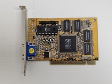 SiS 6326 AGP VGA Video Graphics Card Vintage Retro GPU Windows 98 picture