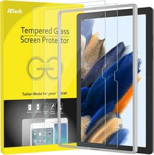 JETech 2-Pack Tempered Glass Screen Protector for Samsung Galaxy Tab A8, 9H Scra picture