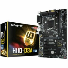 GIGABYTE GA-H110-D3A Socket LGA 1151 Intel H110 USB 3.1 ATX Motherboard picture