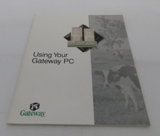 Using Your Gateway PC 1998 User Manual Guide booklet vintage computer book picture