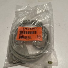 Lantronix 500-163 D-Sub Cables DB25M to DB9F Serial Cable 6 Ft New picture