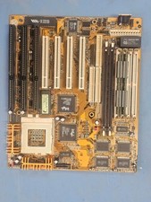 Retro Gaming Vintage FIC VT-503 Socket7 AT Motherboard Intel 430VX PCI ISA Posts picture