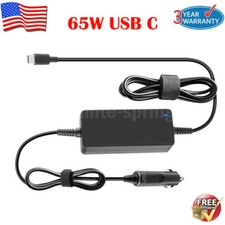 65W TYPE-C USB-C Universal Car Laptop Adapter Charger For Macbook Samsung Lenovo picture