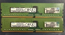16GB (2x8GB) Samsung DDR4-2400 ECC RDIMM M393A1K43BB0-CRC0Q Tested picture