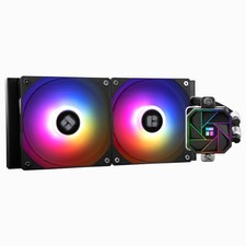 Aqua Elite 240 V3 AIO Liquid CPU Cooler for AMD/Intel with PWM Fans picture