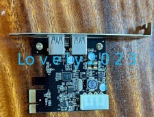 1pc used StarTechcom PEXUSB3S25 3.0 Expansion Card picture