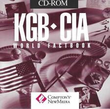 KGB CIA World Factbook PC CD learn secret agents spy agency maps government ref picture