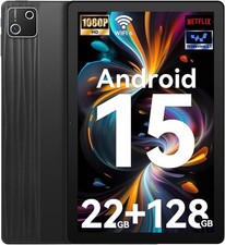 2025 Latest Android 15 Tablet,Tablet 10 Inch with 22GB + 128GB + 1TB TF,Black picture