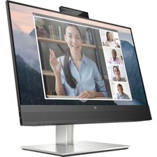 HP E24mv G4 23.8 inch IPS LCD Conferencing Monitor - Black/Silver (169L0AA#ABA) picture