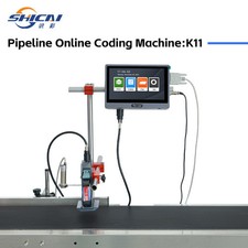 12.7mm Inline Inkjet without Conveyor Plastic Date Lot QR Barcode picture