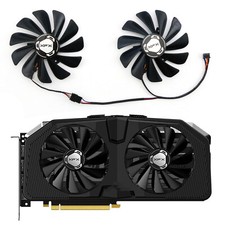 New FDC10U12S9-C Graphics Card Fan for XFX RX56700XT 5700 RX5600XT Black Wolf picture