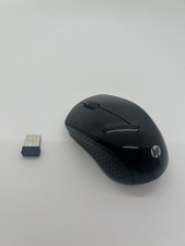 HP X3000 G3 Wireless Mouse Black With USB Receiver Tested Working picture