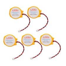 5PCS CMOS Battery for Intel NUC Laptop Backup PS2 PS3 BIOS RTC CR2032 Battery... picture