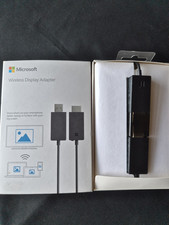 Microsoft Wireless Display Adapter Model 1733 P3Q00001 HDMI USB Black G1N picture