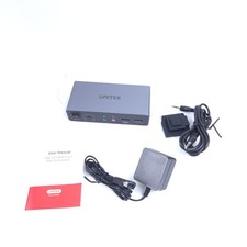 Unitek DP KVM Switch 1 Monitor 2 Computers USB 3.0 4K@60Hz KVM Switches 4 USB picture