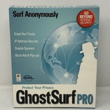 Ghost Surf Pro PC 95/98/ME/NT/2000/XP Big Box Retail Tenebril Elibrium Software picture