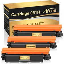 3Pc Toner Cartridge for Canon 051H ImageCLASS LBP162dw 1692dwkg MF266dn MF267dw picture