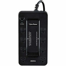 CyberPower UPS PC Battery Backup , 8 Outlets & 5 ft. Cord, Black picture