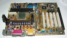 ASUS K7M Motherboard Athlon Slot A AMD Irongate 751 + VIA 686A picture