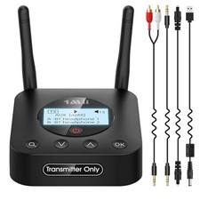 Bluetooth 5.3 Transmitter for TV to 2 Wireless Headphones, AptX Low Latency picture