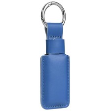 Microfiber Leather Small Sized USB Flash Drive Case, Anti Lost Mini Navy Blue picture