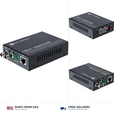 Networx Gigabit Ethernet Fiber Media Converter - UTP to 1000Base-SX - ST Mult... picture