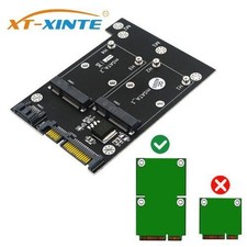 XT-XINTE Upgrade Version Dual mSATA SSD To Dual SATA3 Converter Adapter Card picture