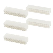5Pcs, 24 Pin Straight Jack Power Supply PCB Board Auto Car ATX Connector picture