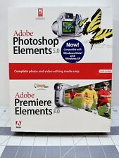 Adobe Photoshop Elements 5.0 & Premiere Elements 3.0 | New & Sealed picture