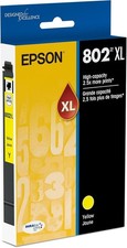 Epson 802XL Yellow High-Capacity Ink Cartridge T802XL420-S (FREESHIP) picture