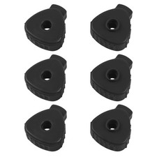 6Pcs Plastic Quick-set Cymbal Nut Compatible with Percussion Drum Kit (Black) picture