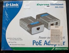 D-Link PoE Adapter DWL-P200  Power over Ethernet - Unopened Box still wrapped picture