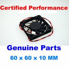 Certified Performance Delta 6010 DC12V 60x60x10mm 2Pin Cooling Fan Ball Bearing picture