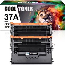 2x Toner Compatible with HP 37A CF237A LaserJet Enterprise M607dn M607n M608dn picture