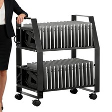 Open Laptop Charging Cart Up to 15.6