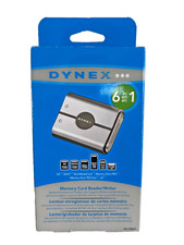 Dynex DX-CR6N1 External USB Memory Card Reader Writer AND Installation CD picture
