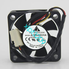 Delta Electronics AFB0405VHA Square Server Fan DC 5V 0.16A 40X40X10mm 3-wire picture