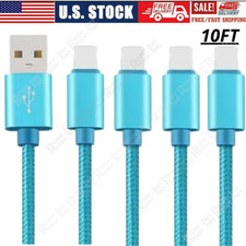 USB Charging Cable Charger Cord 10Ft For iPhone 13 12 11 XS XR X 8 7 6 SE iPad picture