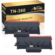 2PK TN360 Toner Cartride For Brother HL-2140 HL-2170 MFC-7340 MFC-7440N MFC-7840 picture