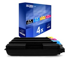 4X Europcart Toner For Kyocera ECOSYS P-7240-CDN P 7240 17K Black + 13K CMY picture