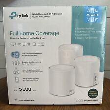 TP-LINK Deco (3pack) SEALED AX1500 Dual Band Wifi Home Mesh Wifi 6 System WHITE picture