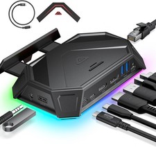 JSAUX RGB Docking Station for Steam Deck (OLED)/ROG Ally/Legion Go, Black  picture