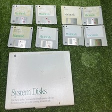 Apple Macintosh System 7.1 PowerBook Duo 210/230 8 Floppy Disks System Disks picture