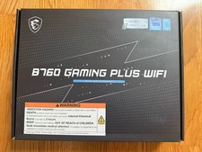MSI B760 Gaming Plus WiFi V1 ATX Motherboard LGA 1700 - New picture