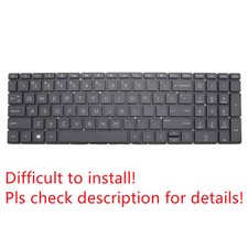 Original US Black Backlit Keyboard for HP 17T-BY200 CTO Backlight picture