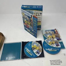 Art Explosion Label Factory Deluxe v3.0 • PC Software In Box With Manual picture
